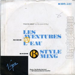 [Pochette de Les aventures  l’eau (Julien CLERC) - verso]
