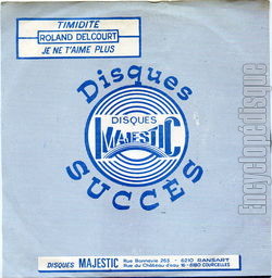 [Pochette de Timidit (Roland DELCOURT) - verso]