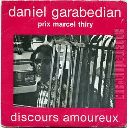 [Pochette de Discours amoureux (Daniel GARABEDIAN)]