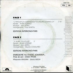 [Pochette de Les bidasses aux grandes manœuvres (B.O.F.  Films ) - verso]