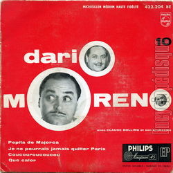 [Pochette de Pepita de Majorca (Dario MORENO)]