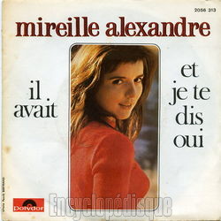 [Pochette de Il avait (Mireille ALEXANDRE)]