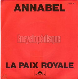 [Pochette de La paix royale (ANNABEL)]
