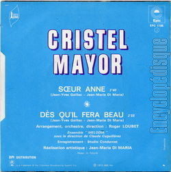 [Pochette de Sœur Anne (Cristel MAYOR) - verso]