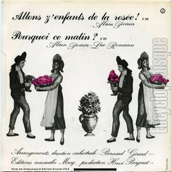 [Pochette de Allons z’enfants de la rose ! (Alain POIRIER) - verso]