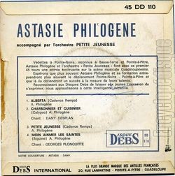 [Pochette de Alberta (ASTASIE PHILOGNE) - verso]