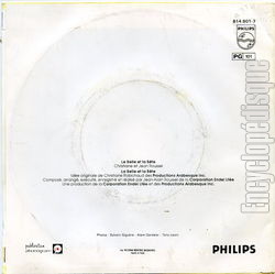 [Pochette de L’envers du soleil (La BELLE et la BTE) - verso]