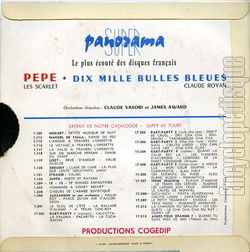 [Pochette de Pepe (Les SCARLET) - verso]