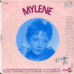 [Pochette de Des requins dans ma radio (MYLNE (2)) - verso]