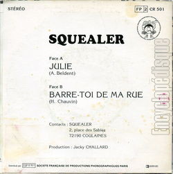[Pochette de Julie (SQUEALER) - verso]