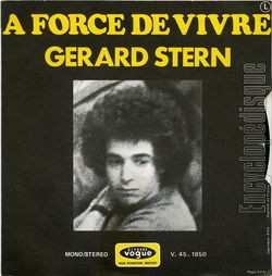 [Pochette de Mais les mots… (Grard STERN) - verso]