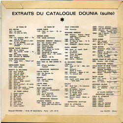 [Pochette de Golole fene (Lili BONICHE) - verso]