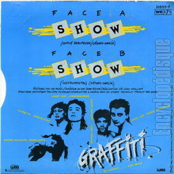 [Pochette de Show (GRAFFITI) - verso]
