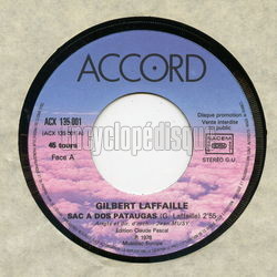 [Pochette de Sac  dos pataugas (Gilbert LAFFAILLE)]