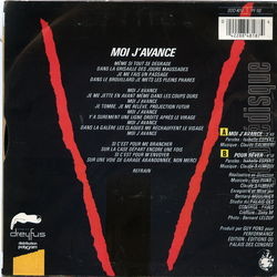 [Pochette de Moi, j’avance (Claude SALMIERI) - verso]