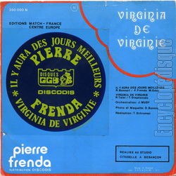 [Pochette de Il y aura des jours meilleurs (Pierre FRENDA) - verso]
