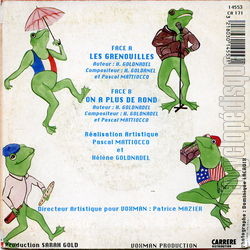 [Pochette de Les grenouilles (REBECCA) - verso]