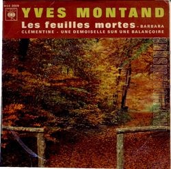 [Pochette de Les feuilles mortes (Yves MONTAND)]