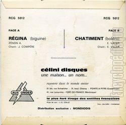 [Pochette de Rgina (COMPILATION) - verso]