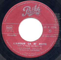 [Pochette de On dit (Lucienne DELYLE) - verso]