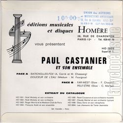 [Pochette de Batignolles-fox (Paul CASTANIER) - verso]