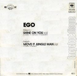 [Pochette de Shine on you (EGO) - verso]