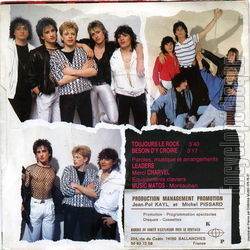 [Pochette de Toujours le rock (LEADERS) - verso]