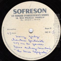 [Pochette de Les dames espagnoles (Mony GARDY)]