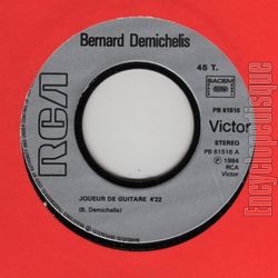 [Pochette de Joueur de guitare (Bernard DEMICHELIS)]