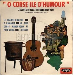 [Pochette de  Corse, ile d’humour (Jacques Toussaint PAOLANTONACCI)]