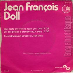 [Pochette de Mais reste encore une heure (Jean-Franois DOLL) - verso]