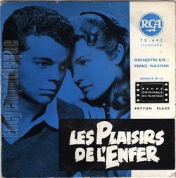 [Pochette de Les plaisirs de l’enfer "Peyton place" (B.O.F.  Films )]