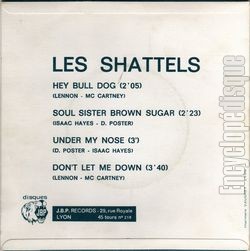 [Pochette de Hey Bulldog (Les SHATTELS) - verso]
