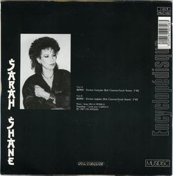 [Pochette de Soyo (Sarah SHANE) - verso]