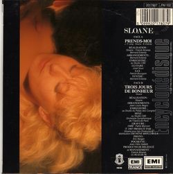 [Pochette de Prends-moi (SLOANE) - verso]
