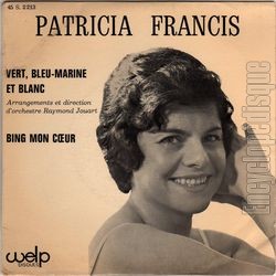[Pochette de Vert, bleu-marine et blanc (Patricia FRANCIS)]