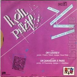 [Pochette de Oh ! Louise !! (RAOUL PETITE) - verso]