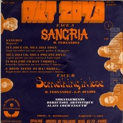 [Pochette de Sangria (ART ZYD) - verso]