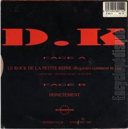 [Pochette de Le rock de la petite reine (regardes comment tu vis) (ROCKING SOVIET) - verso]