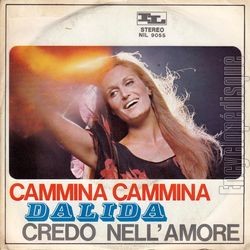 [Pochette de Cammina cammina (DALIDA)]