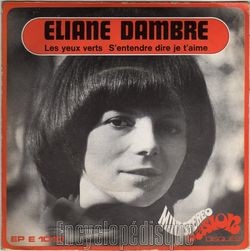 [Pochette de Les yeux verts (liane DAMBRE)]