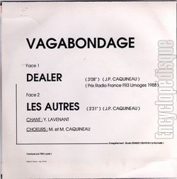 [Pochette de Dealer (VAGABONDAGE) - verso]