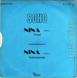 [Pochette de Nina (SOHO) - verso]