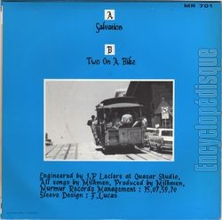 [Pochette de Salvation (MILKMEN) - verso]