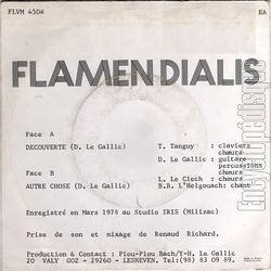 [Pochette de Dcouverte (FLAMEN DIALIS) - verso]