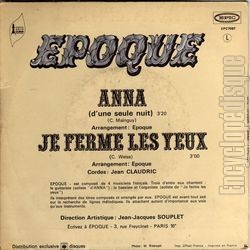 [Pochette de Anna (POQUE) - verso]