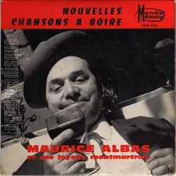 [Pochette de Nouvelles chansons  boire (Maurice ALBAS)]