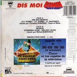 [Pochette de Bioman (T.V. (Tlvision)) - verso]