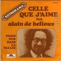 [Pochette de Celle que j’aime (Alain de BELIOUX)]