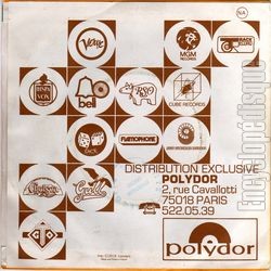[Pochette de Celle que j’aime (Alain de BELIOUX) - verso]